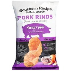 Southern Recipe Sweet BBQ Pork Rinds 4 oz