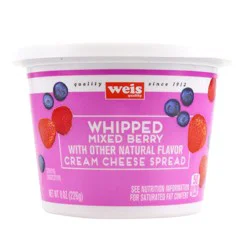Weis Quality Whipped Cream Cheese Spread
