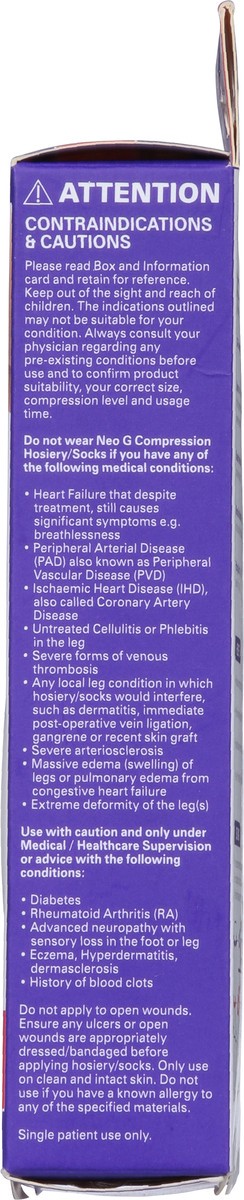 slide 7 of 13, Neo G Therapeutic Firm 20-30 mmHg Size M Knee Highs 1 ea, 1 ct