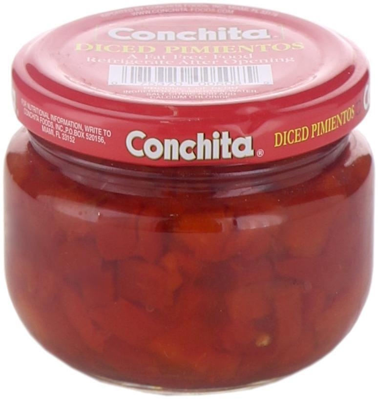 slide 1 of 1, Conchita Diced Pimientos, 4 oz