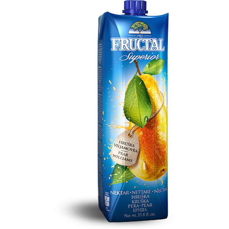 slide 1 of 1, Fructal Premium Nectar Pear Kruska, 1 liter