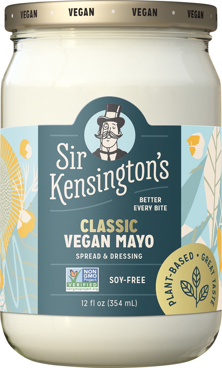 slide 3 of 3, Sir Kensington's Vegan Mayo Classic Certified Vegan 16 oz, 12 oz