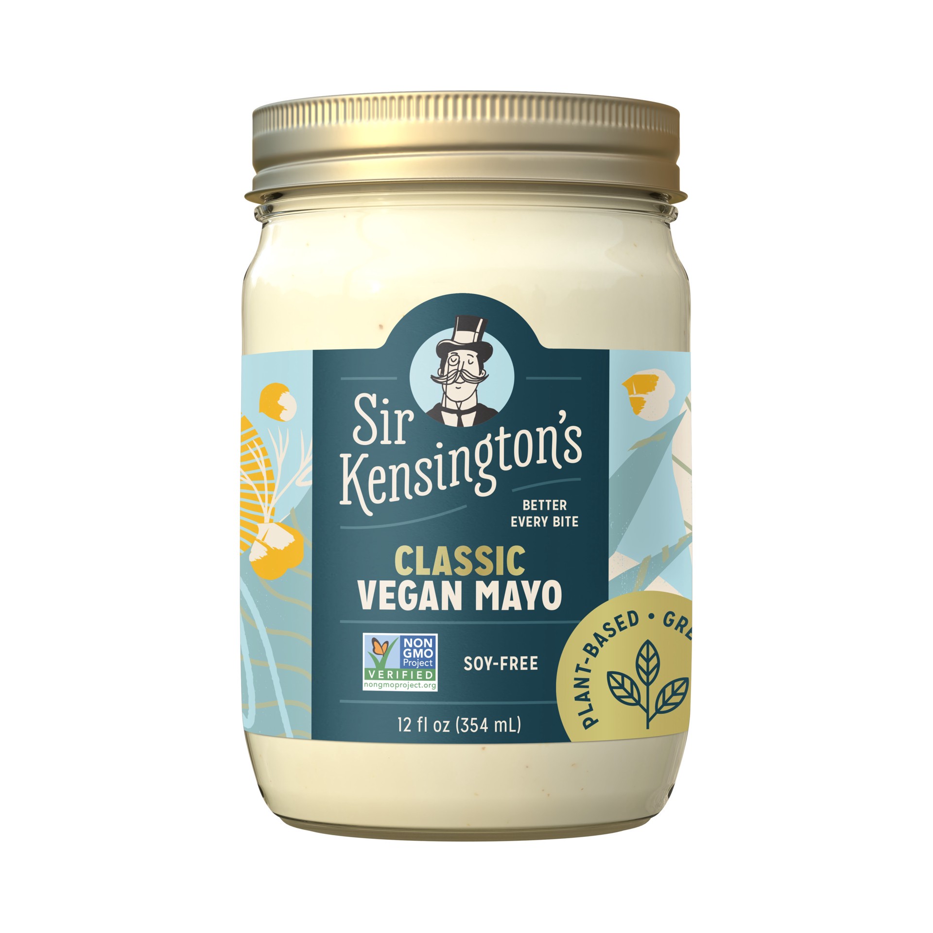 slide 1 of 3, Sir Kensington's Vegan Mayo Classic Certified Vegan 16 oz, 12 oz