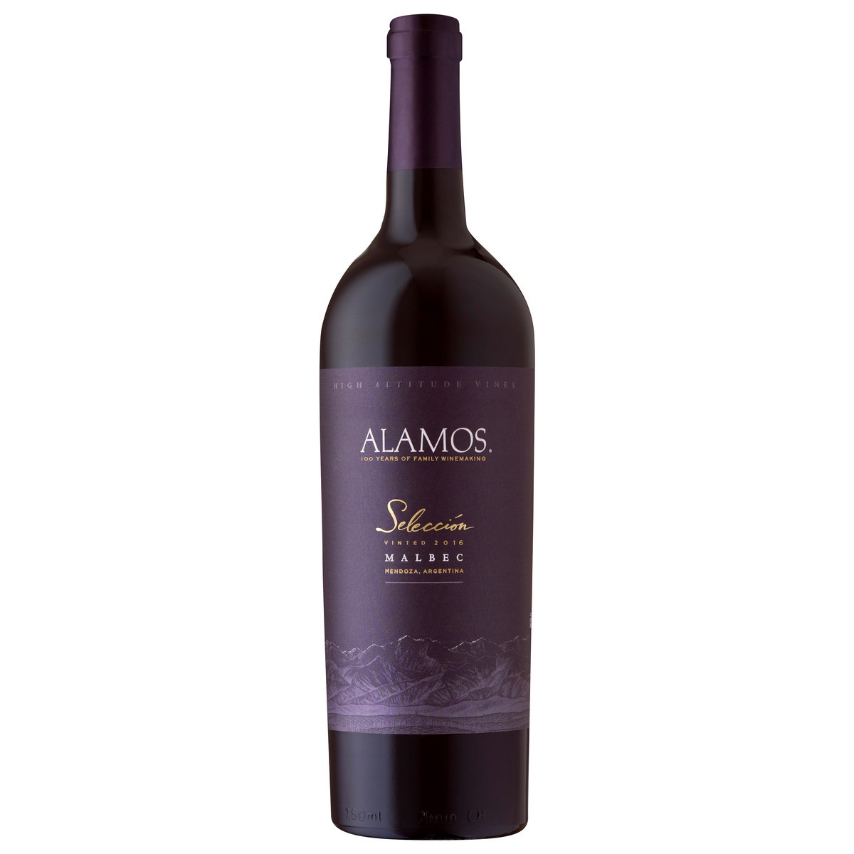 slide 1 of 3, Alamos Seleccion Malbec Argentina Red Wine 750ml, 750 ml