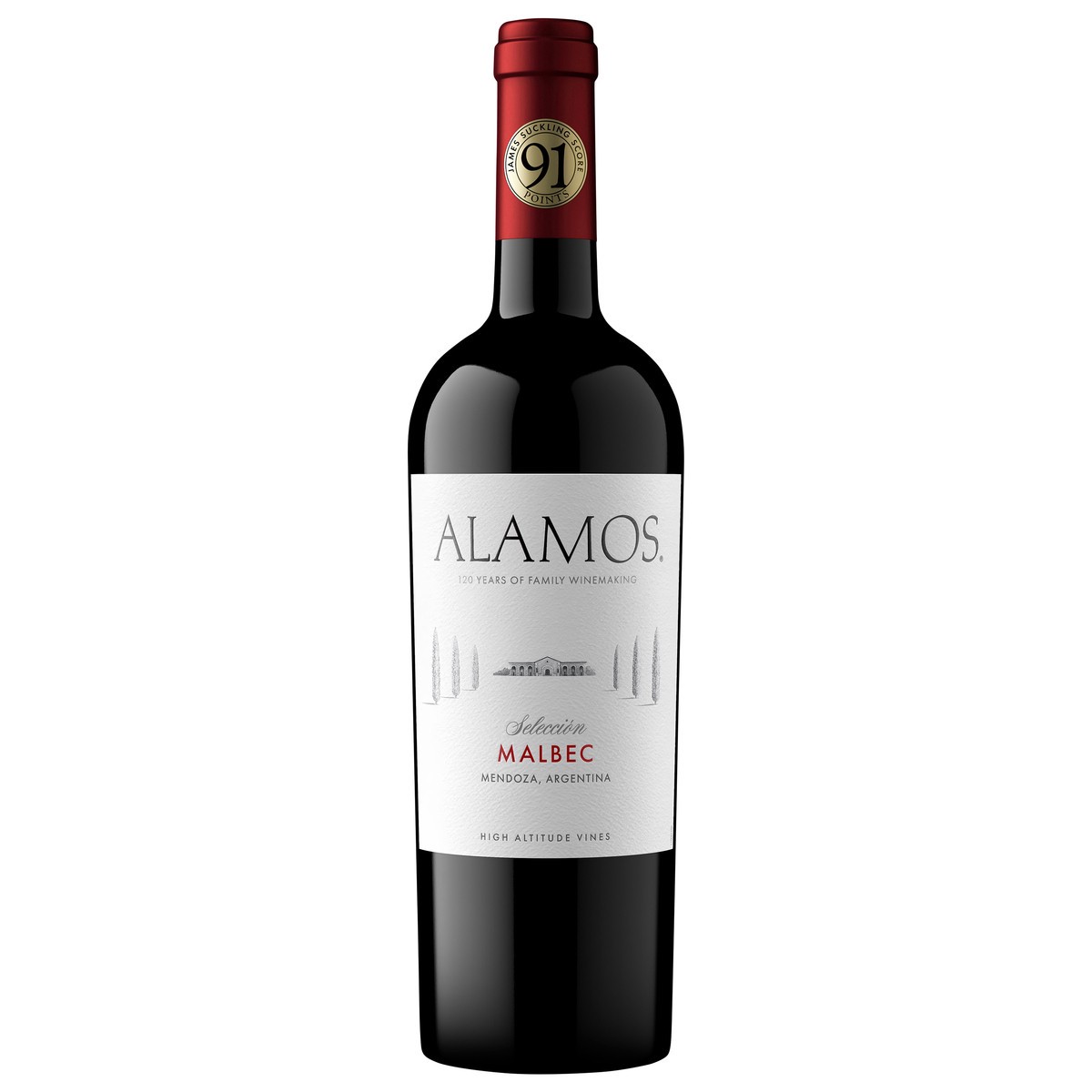 slide 1 of 3, Alamos Seleccion Malbec Mendoza Red Wine 750ml, 750 ml