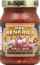 Mrs. Renfro's Renfro Garlic Salsa - 16 oz