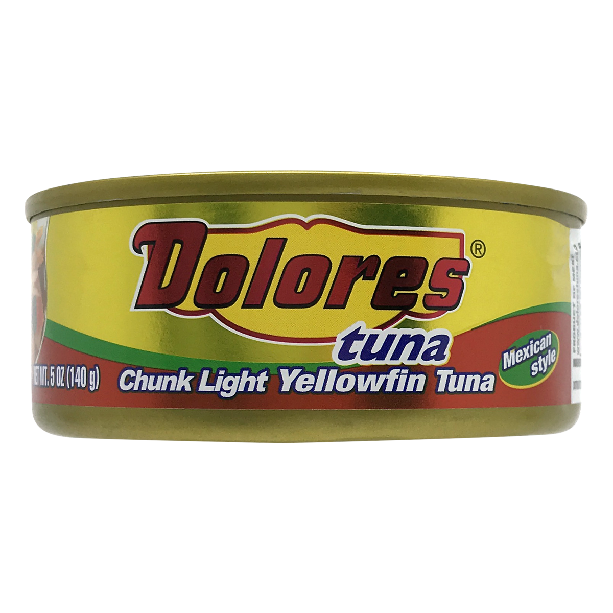 slide 1 of 1, Dolores Mexican Style Chunk Light Yellowfin Tuna, 5 oz