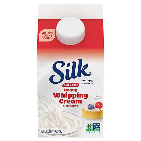 slide 1 of 1, Silk Dairy Free Heavy Whipping Cream Alternative - 16 Fl. Oz., 16 fl oz