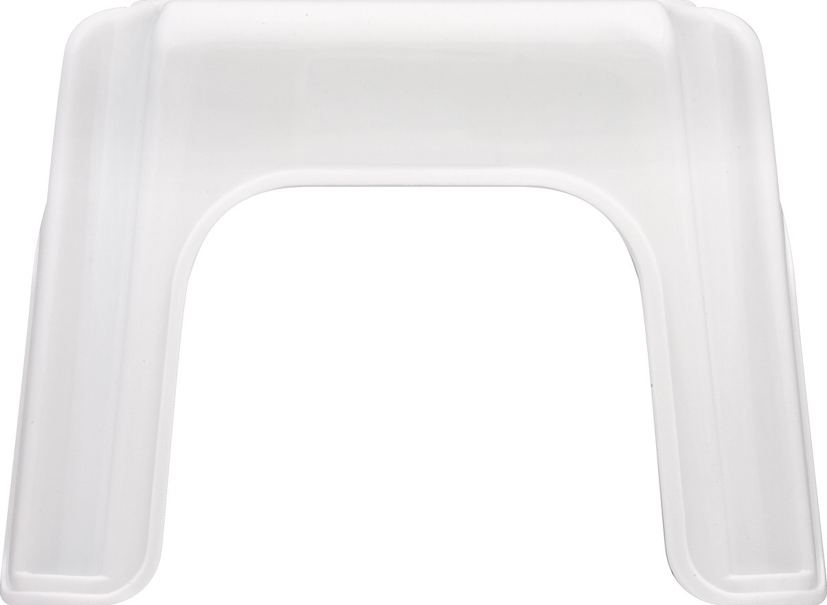 slide 5 of 5, Rubbermaid White Step Stool, 1 ct