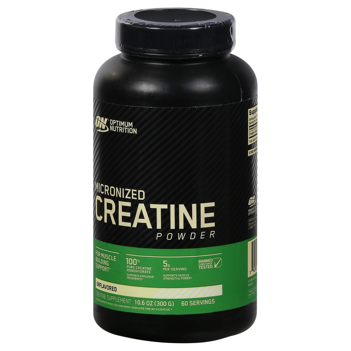 slide 11 of 14, Optimum Nutrition Micronized Unflavored Creatine Powder 10.6 oz, 10.6 oz