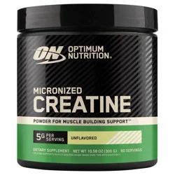 Optimum Nutrition Micronized Unflavored Creatine Powder 10.6 oz