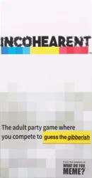 Incohearent Ages 17+ Guess the Gibberish Adult Party Game, 1 ea