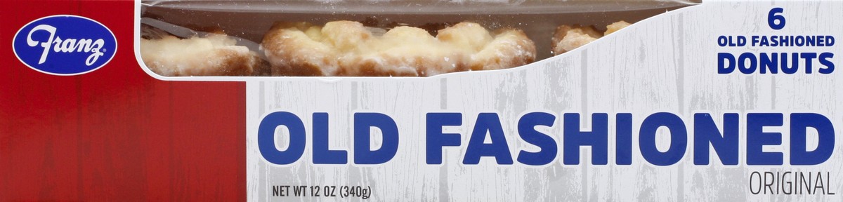 slide 6 of 13, Franz Old Fashioned Glazed Donuts, 6 ct; 12 oz