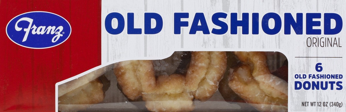 slide 3 of 13, Franz Old Fashioned Glazed Donuts, 6 ct; 12 oz