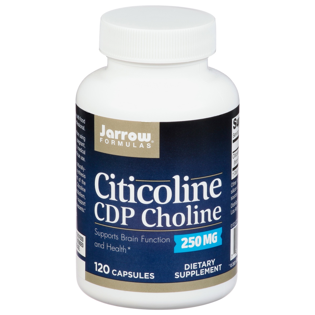 slide 1 of 1, Jarrow Formulas Capsules 250 mg Citicoline CDP Choline 120 ea, 120 ct