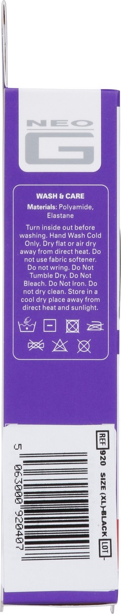 slide 7 of 9, Neo G Size XL Black 20-30 mmHg Firm Therapeutic Mens Socks 1 Pair, 1 ct