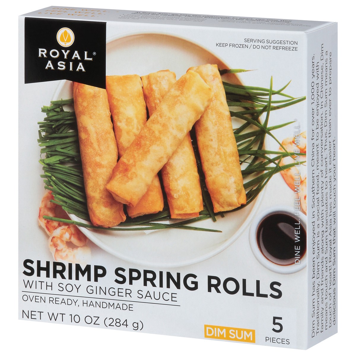 slide 8 of 9, Royal Asia Shrimp Spring Rolls, 1 ct