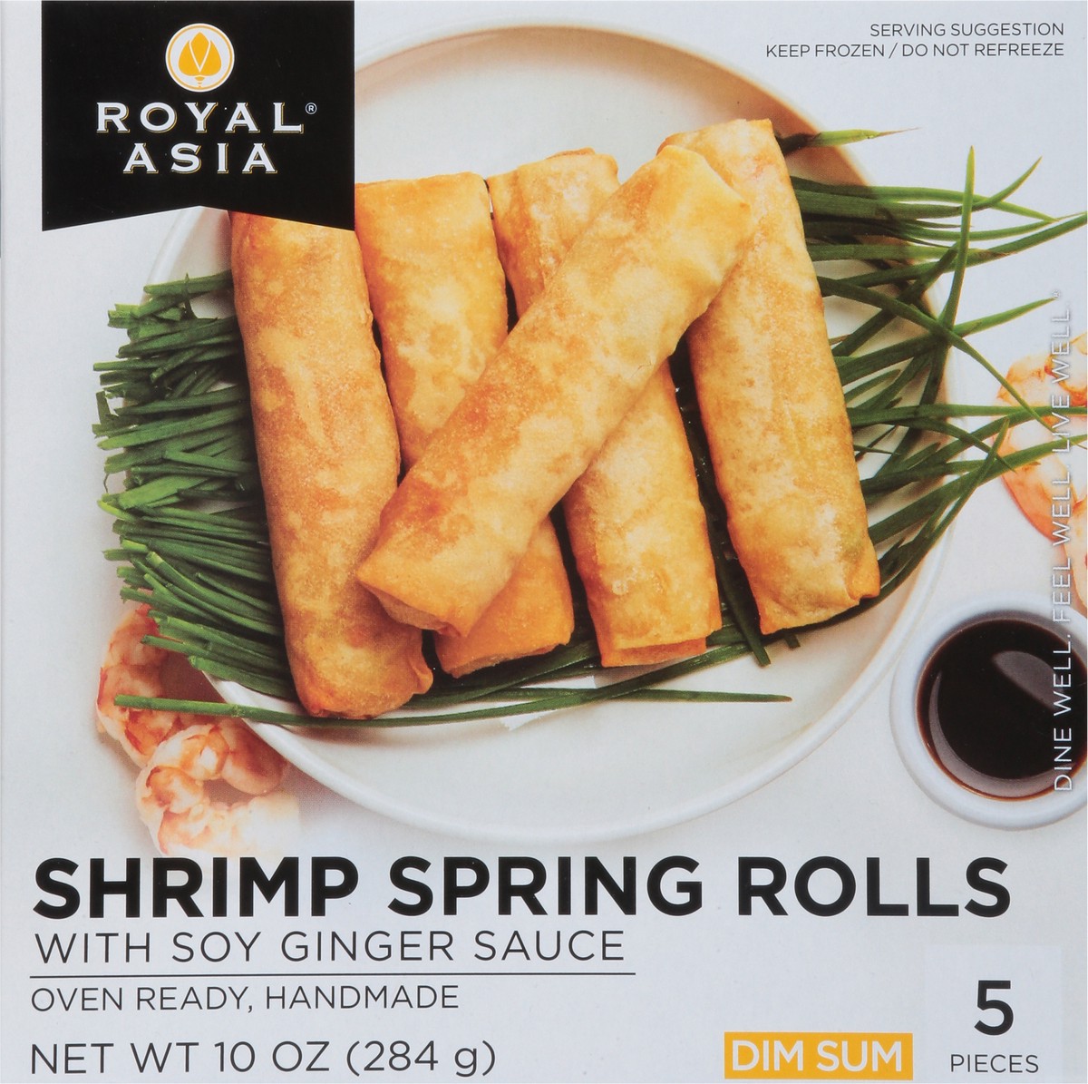 slide 6 of 9, Royal Asia Shrimp Spring Rolls, 1 ct