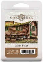 slide 1 of 1, Oak & Rye Cabin Fever Wax Cubes, 6 ct