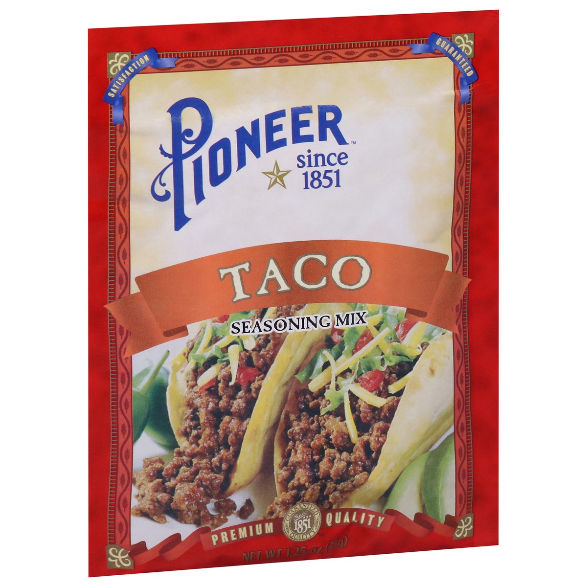 slide 10 of 13, Pioneer Taco Seasoning Mix 1.25 oz, 1.25 oz