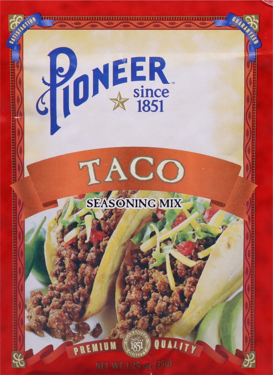 slide 3 of 13, Pioneer Taco Seasoning Mix 1.25 oz, 1.25 oz