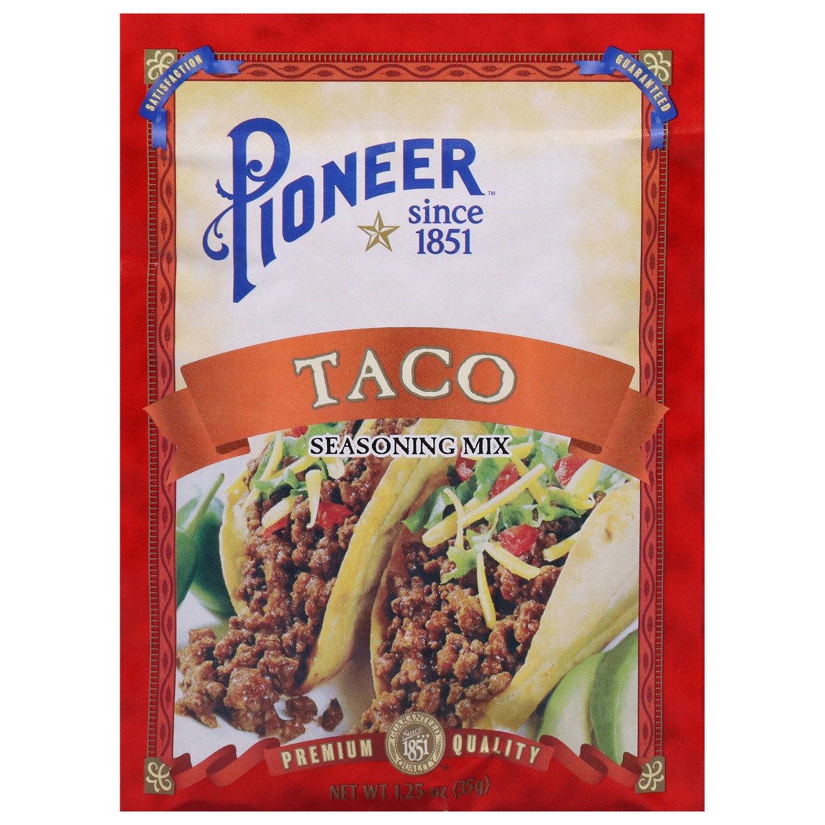 slide 12 of 13, Pioneer Taco Seasoning Mix 1.25 oz, 1.25 oz