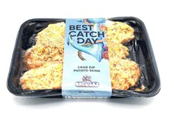 Crab Dip Potato Skins