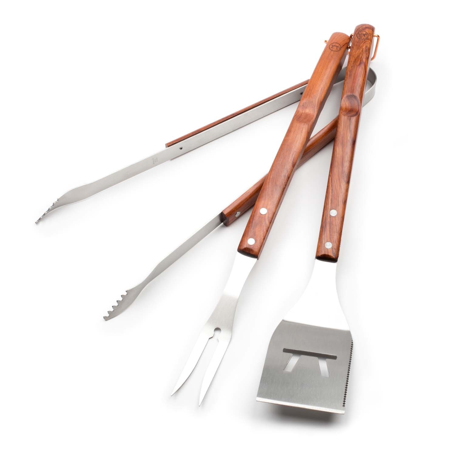 Outset Rosewood Grill Tool Set 3 ct Shipt