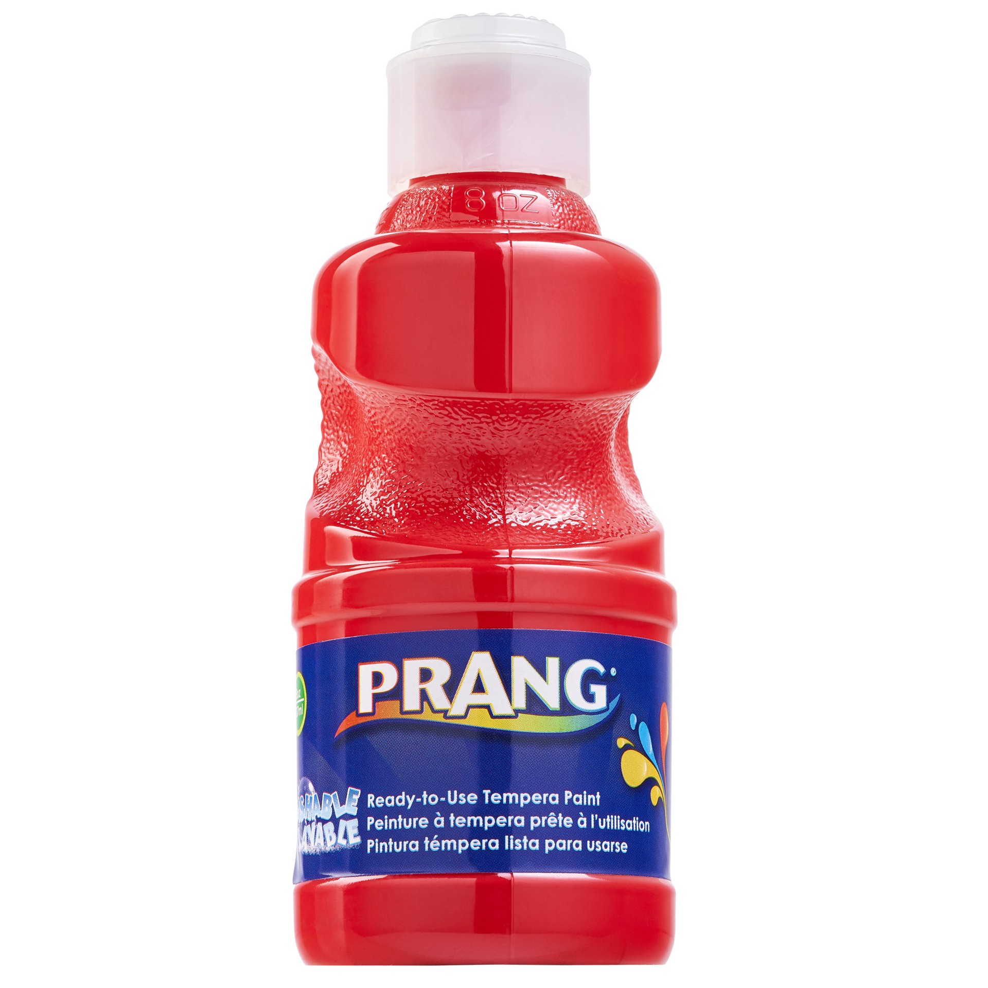 slide 1 of 5, Prang Washable Tempera Paint, Red, 8 oz