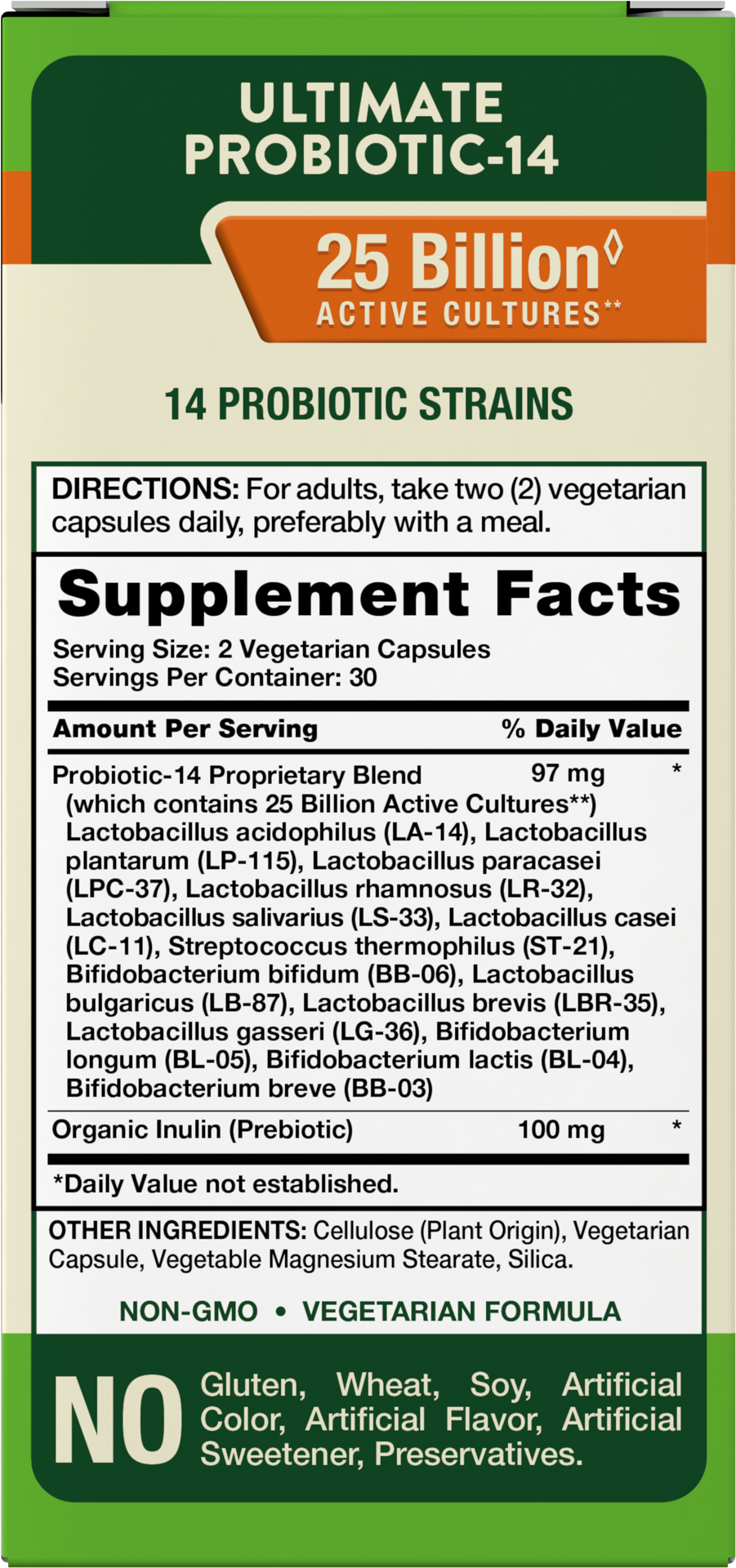 slide 4 of 4, Nature's Truth Ultimate Probiotic 25 Billion, 60 ct