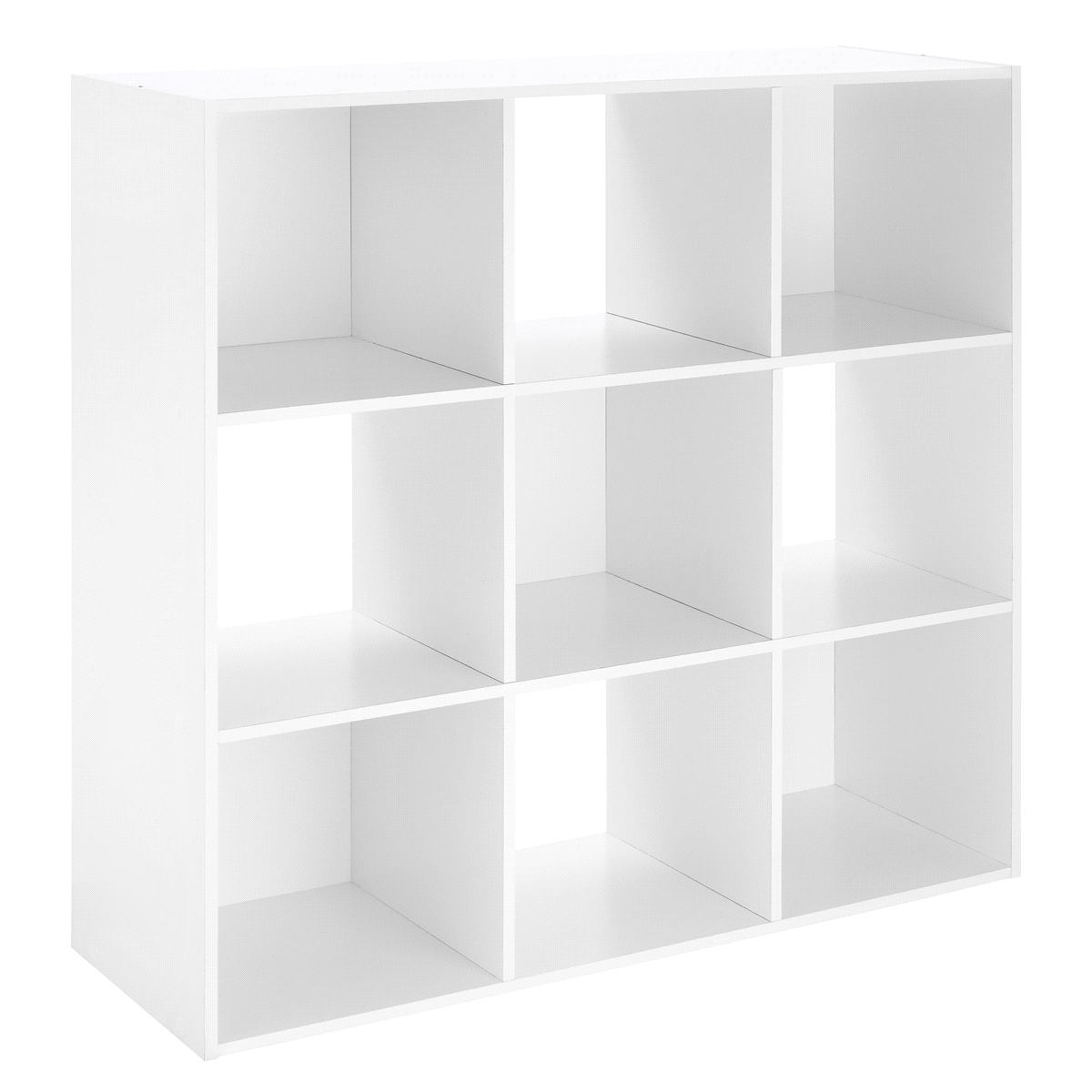 slide 1 of 1, Whitmor 9 Section Cube Organizer, White, 1 ct