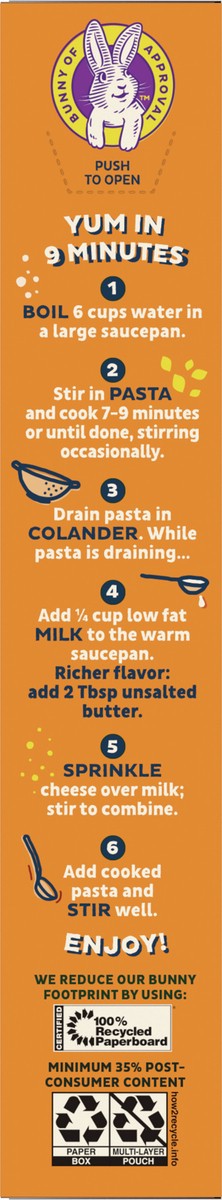 slide 11 of 14, Annie's Super! Mac, Macaroni And Cheese, Shells and Real Aged Cheddar, Made with Organic Pasta, 6 oz, 6 oz