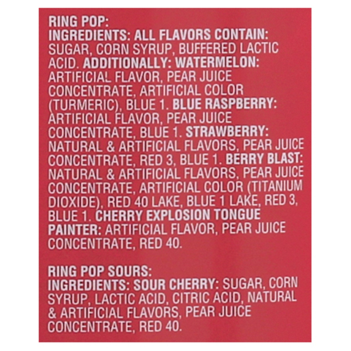 slide 4 of 10, Ring Pop Assorted Candy, 40 ct