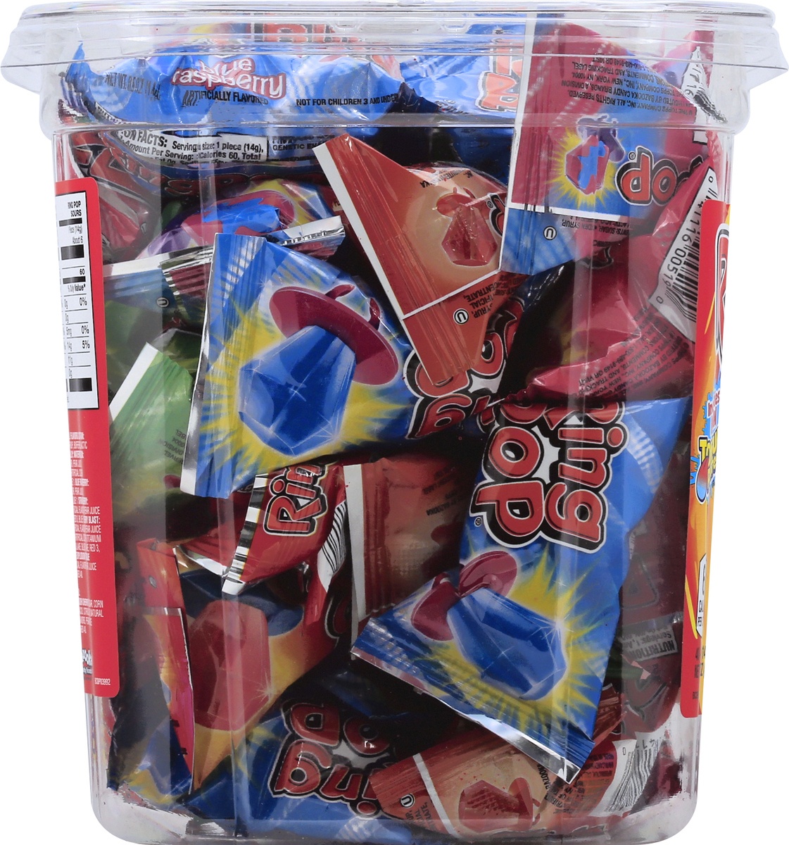 slide 7 of 10, Ring Pop Assorted Candy, 40 ct