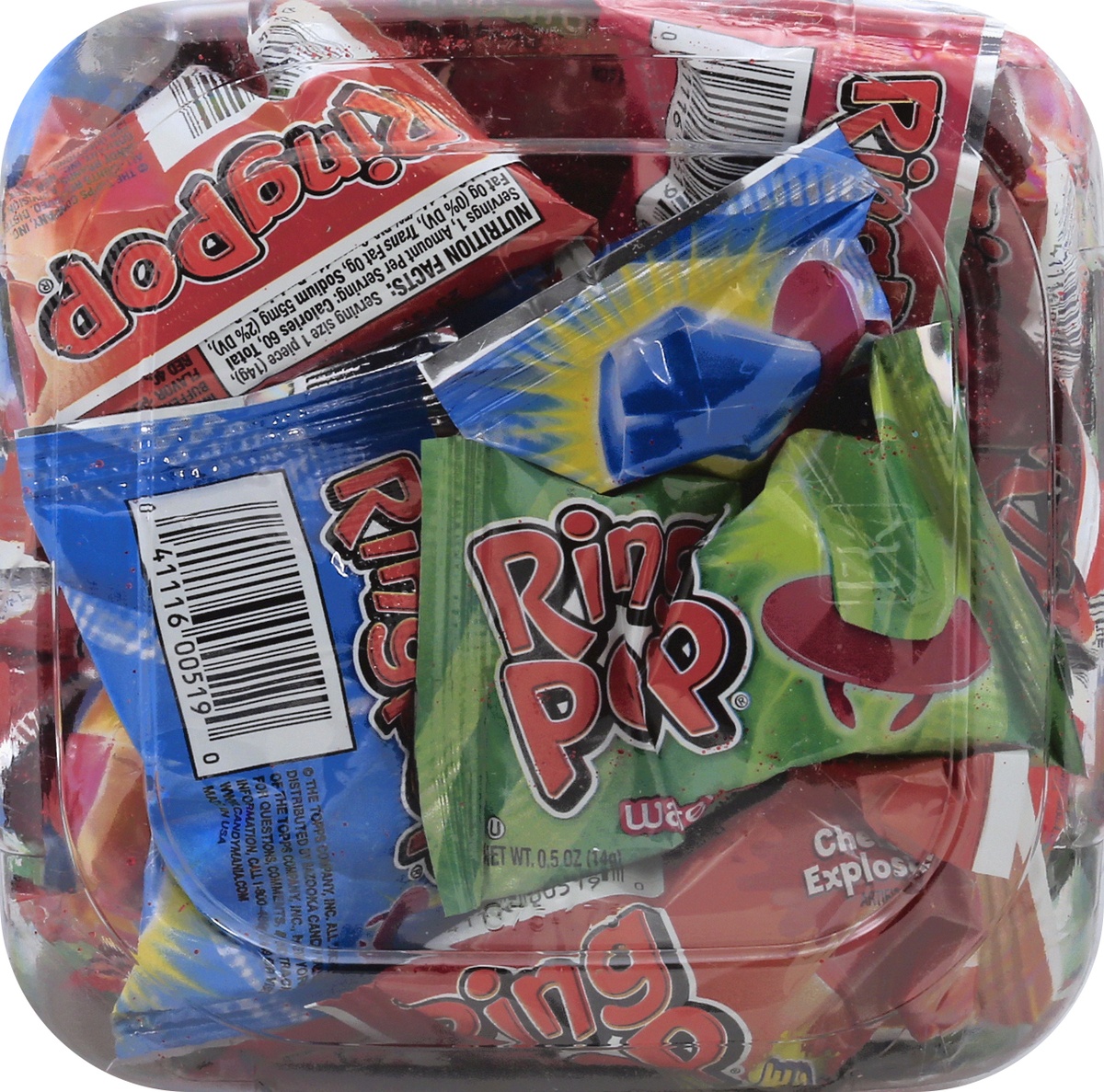 slide 8 of 10, Ring Pop Assorted Candy, 40 ct