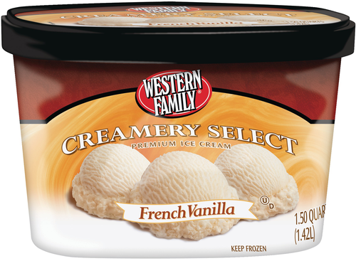 slide 1 of 1, Western Family Prem French Vanilla, 48 oz