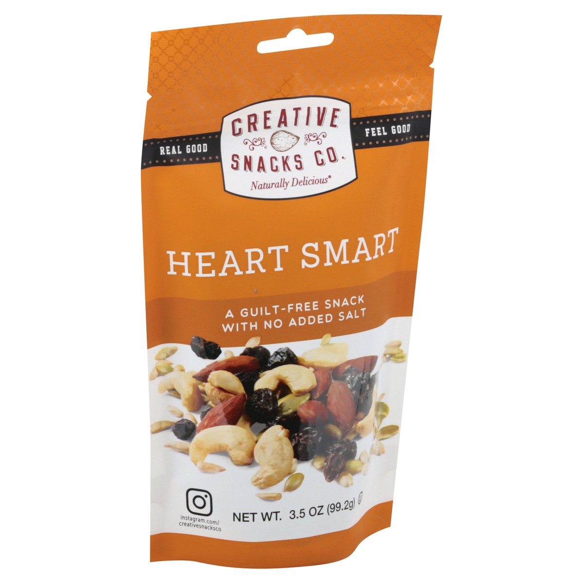 slide 7 of 10, Creative Snacks Co. Heart Smart Mix, 3.5 oz