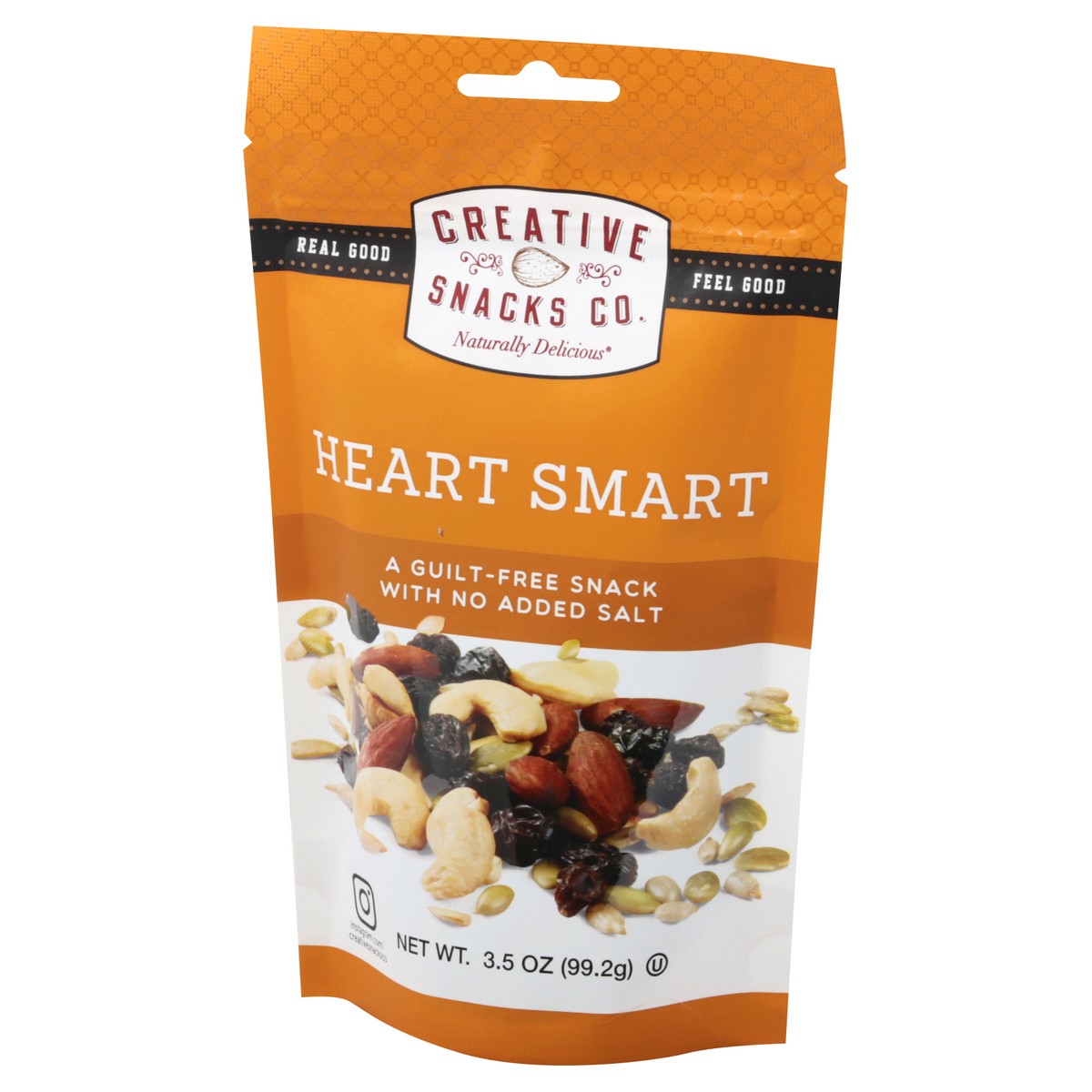 slide 8 of 10, Creative Snacks Co. Heart Smart Mix, 3.5 oz