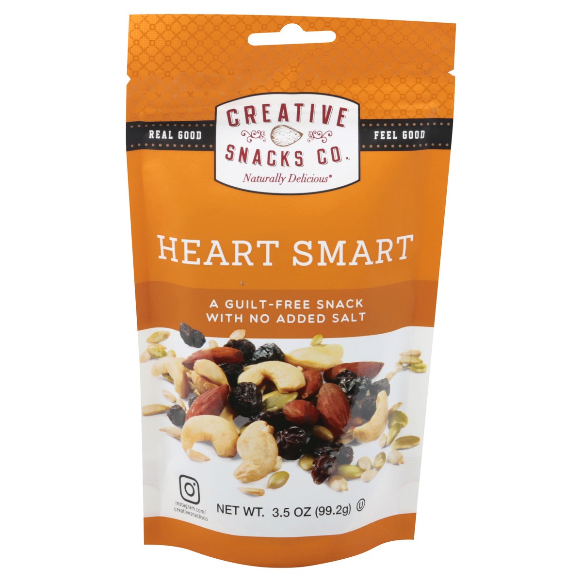 slide 1 of 10, Creative Snacks Co. Heart Smart Mix, 3.5 oz