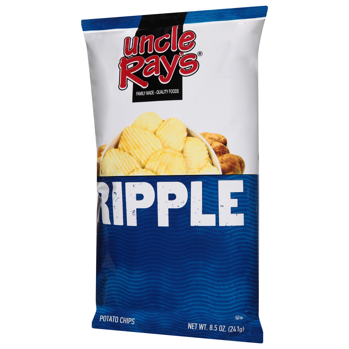 slide 10 of 13, Uncle Ray's Ripple Chips, 8.5 oz