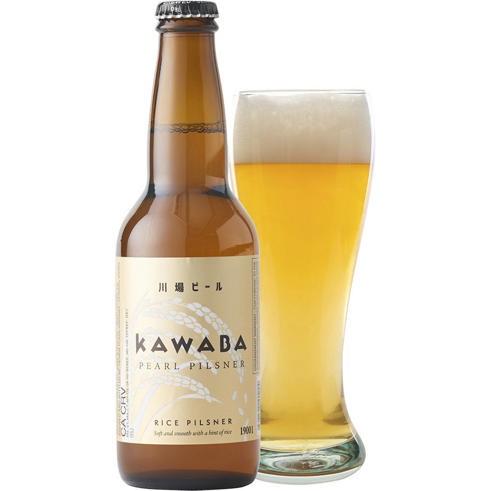 slide 1 of 1, Kawaba Pearl Japanese Pilsner Bottle, 11 oz