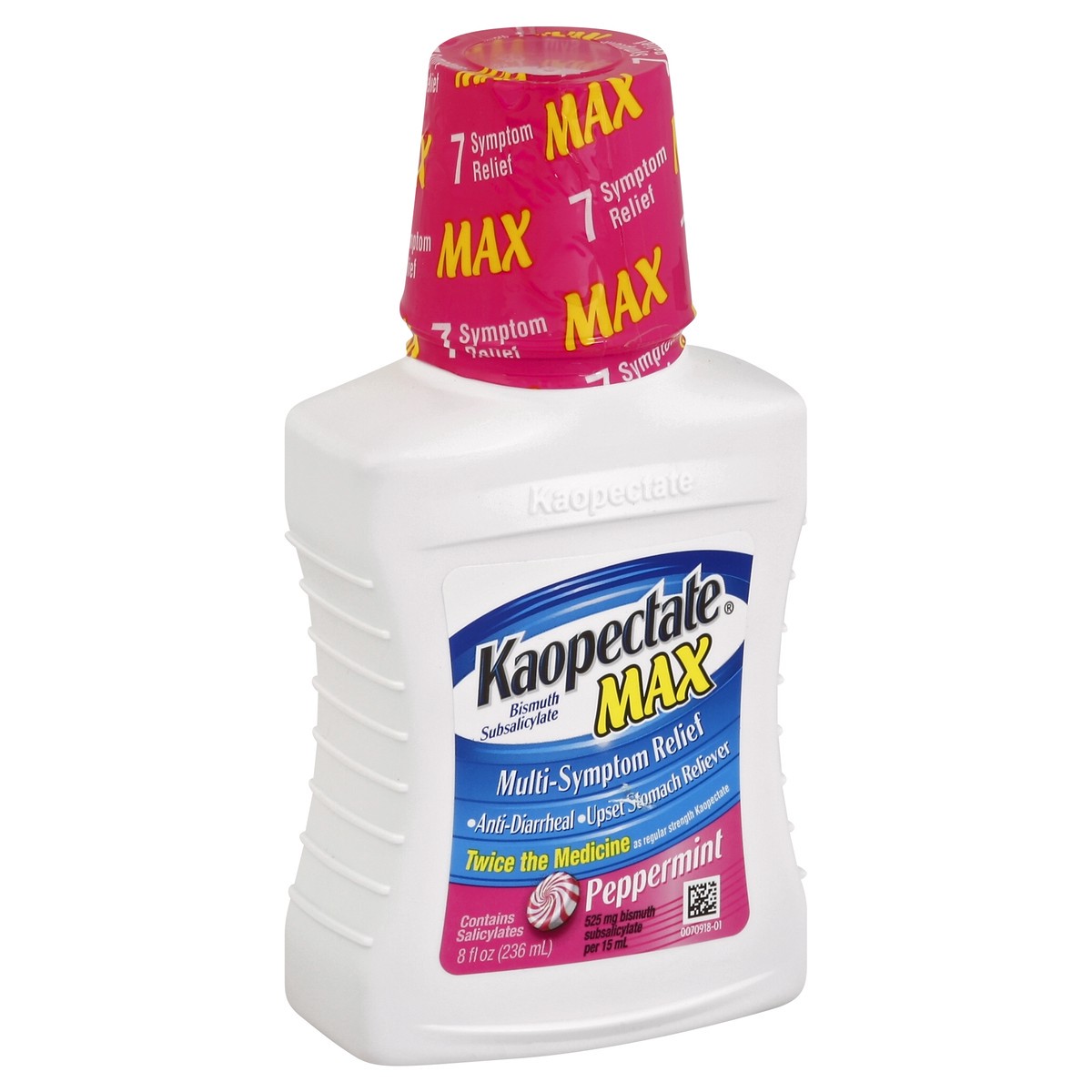 slide 7 of 7, Kaopectate Max Peppermint Liquid Anti Diarrheal & Upset Stomach Reliever, 8 fl oz