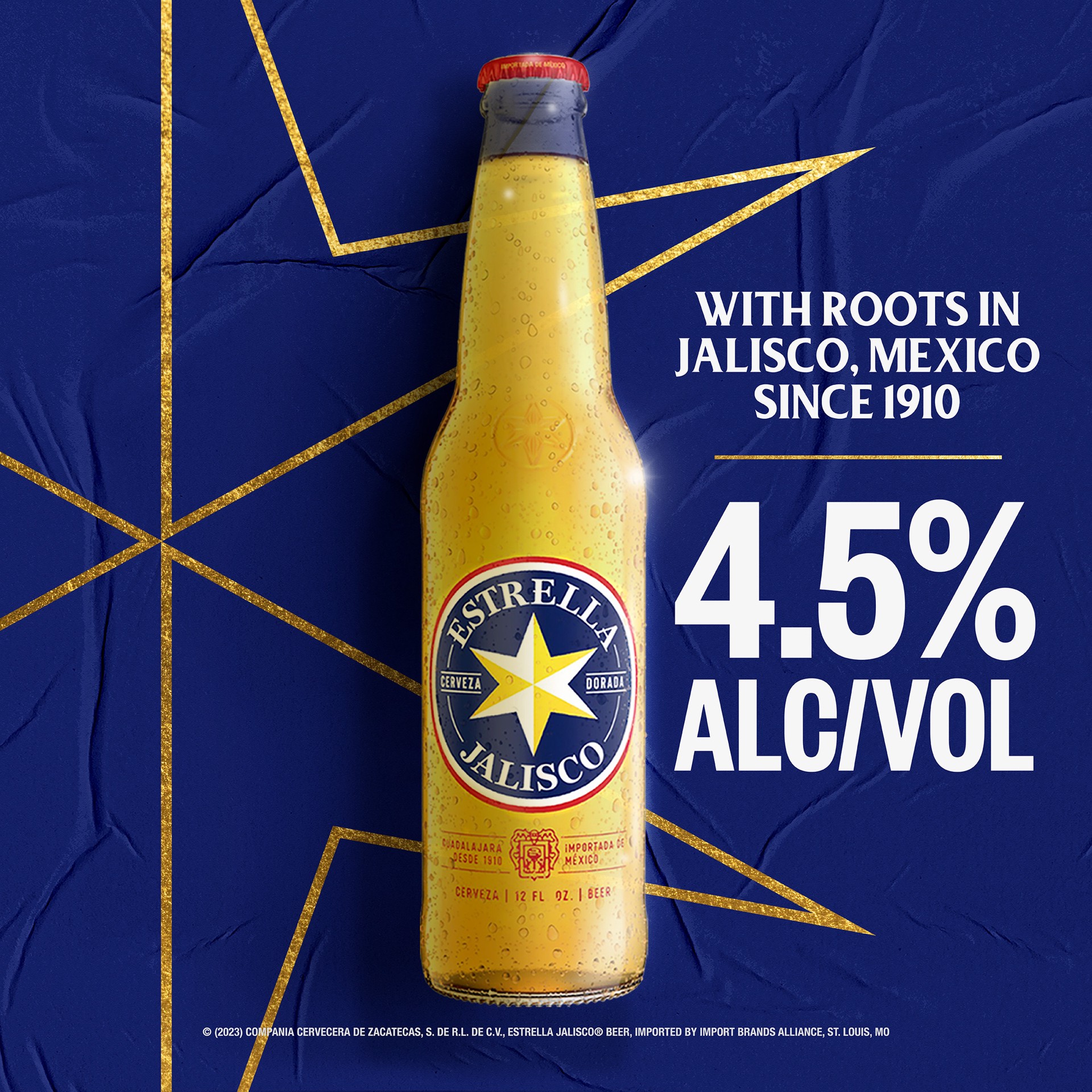 slide 2 of 9, Estrella Jalisco Mexican Beer, 12 Pack Beer, 12 FL OZ Bottles, 12 ct; 12 oz