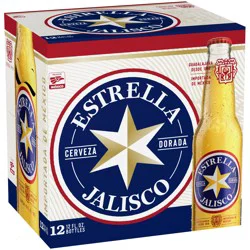 Estrella Jalisco Beer, 12 Pack 12 fl. oz. Bottles