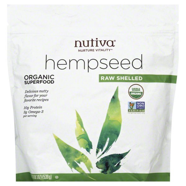 slide 1 of 2, Nutiva Hempseed Og2 Shelled, 19 oz