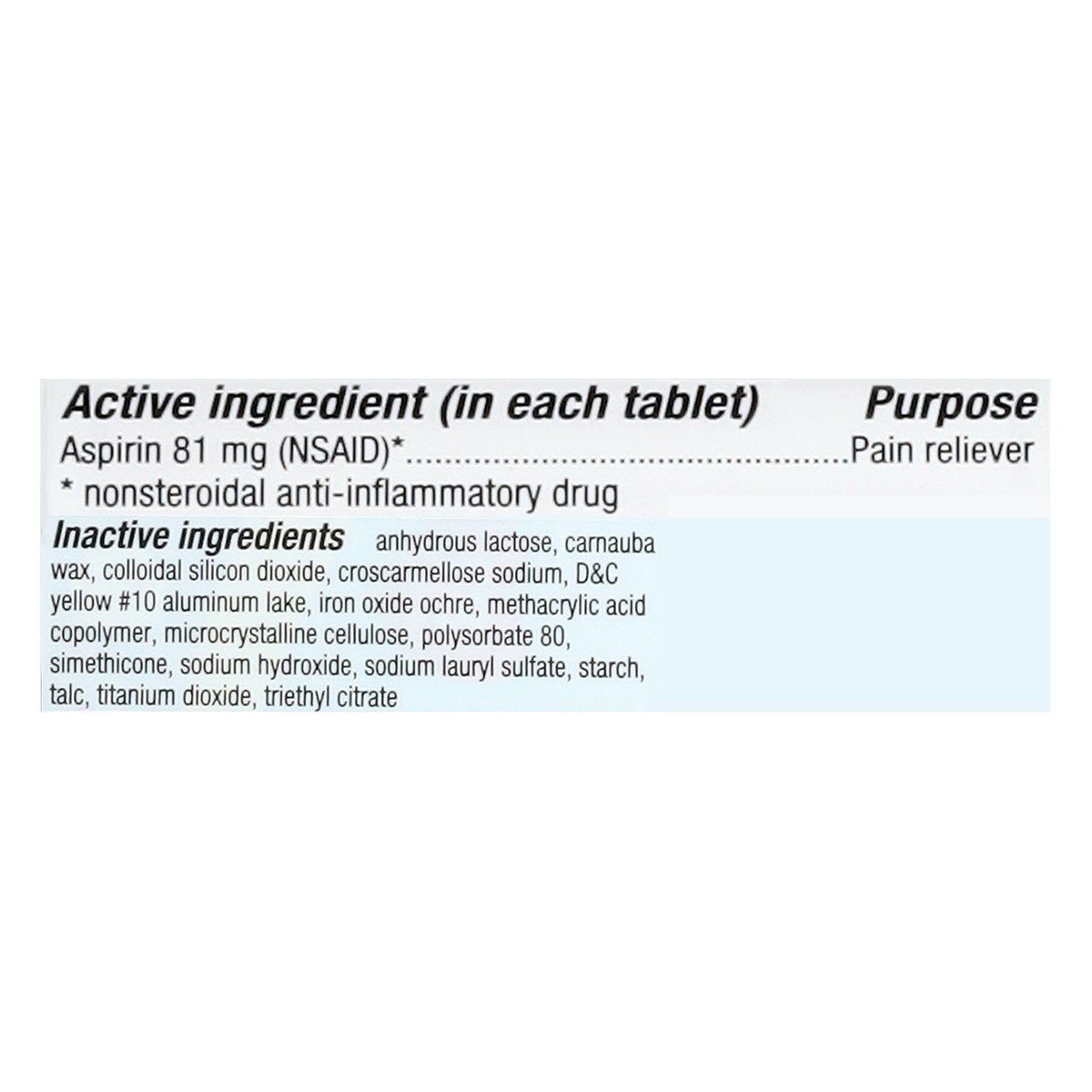 slide 9 of 14, First Street Fs Aspirin Low Dse Enteric Comp Bayer, 500 ct