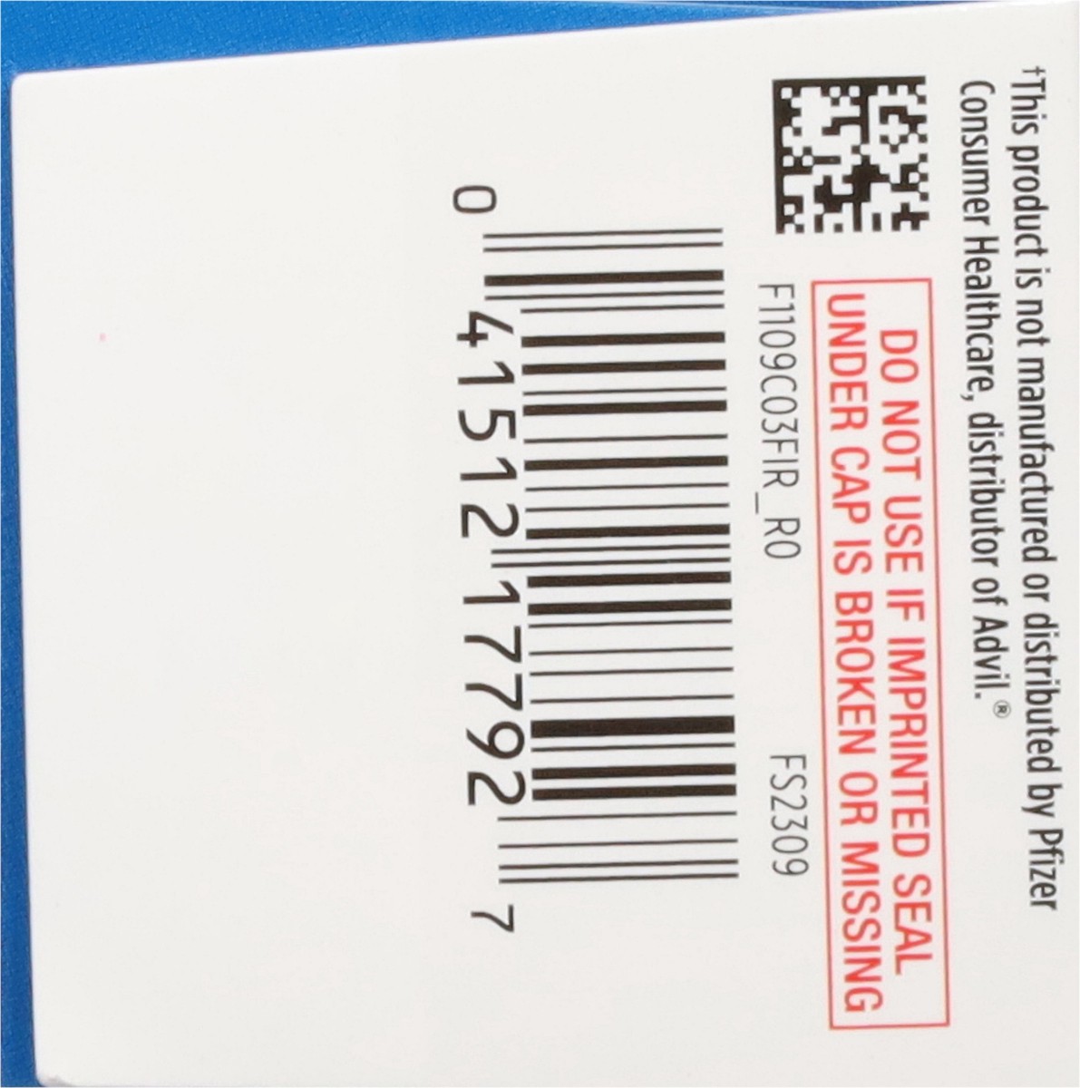 slide 3 of 14, First Street Fst St Ibuprofen Brn Tab Comp Advil, 100 ct