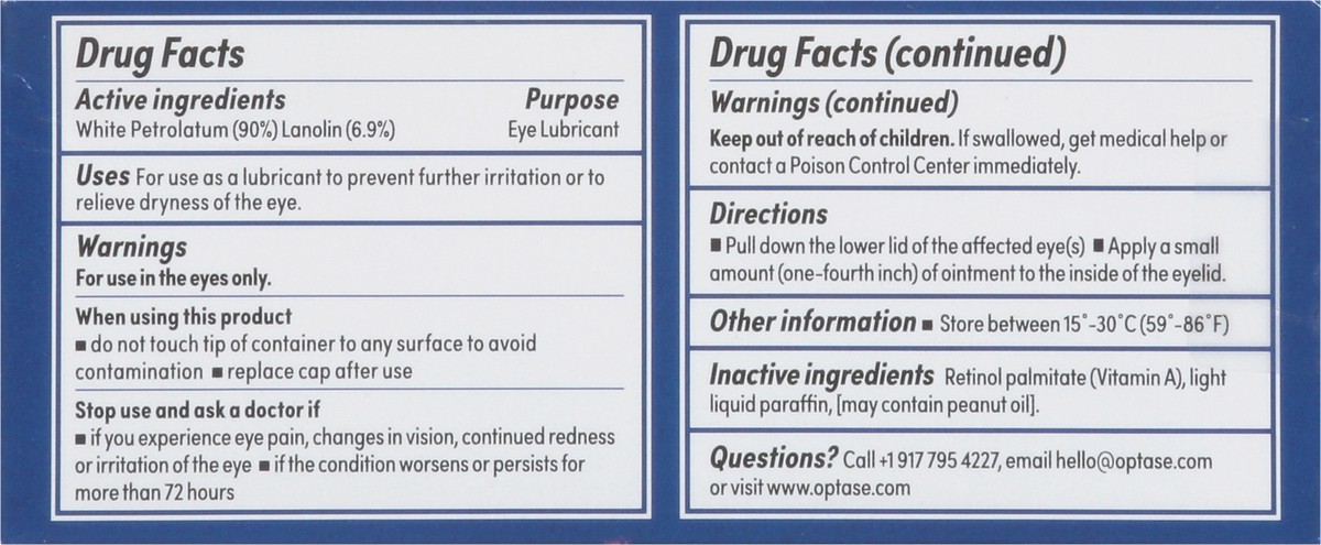 slide 6 of 14, Optase Hylonight Eye Ointment 0.18 fl oz, 0.18 fl oz