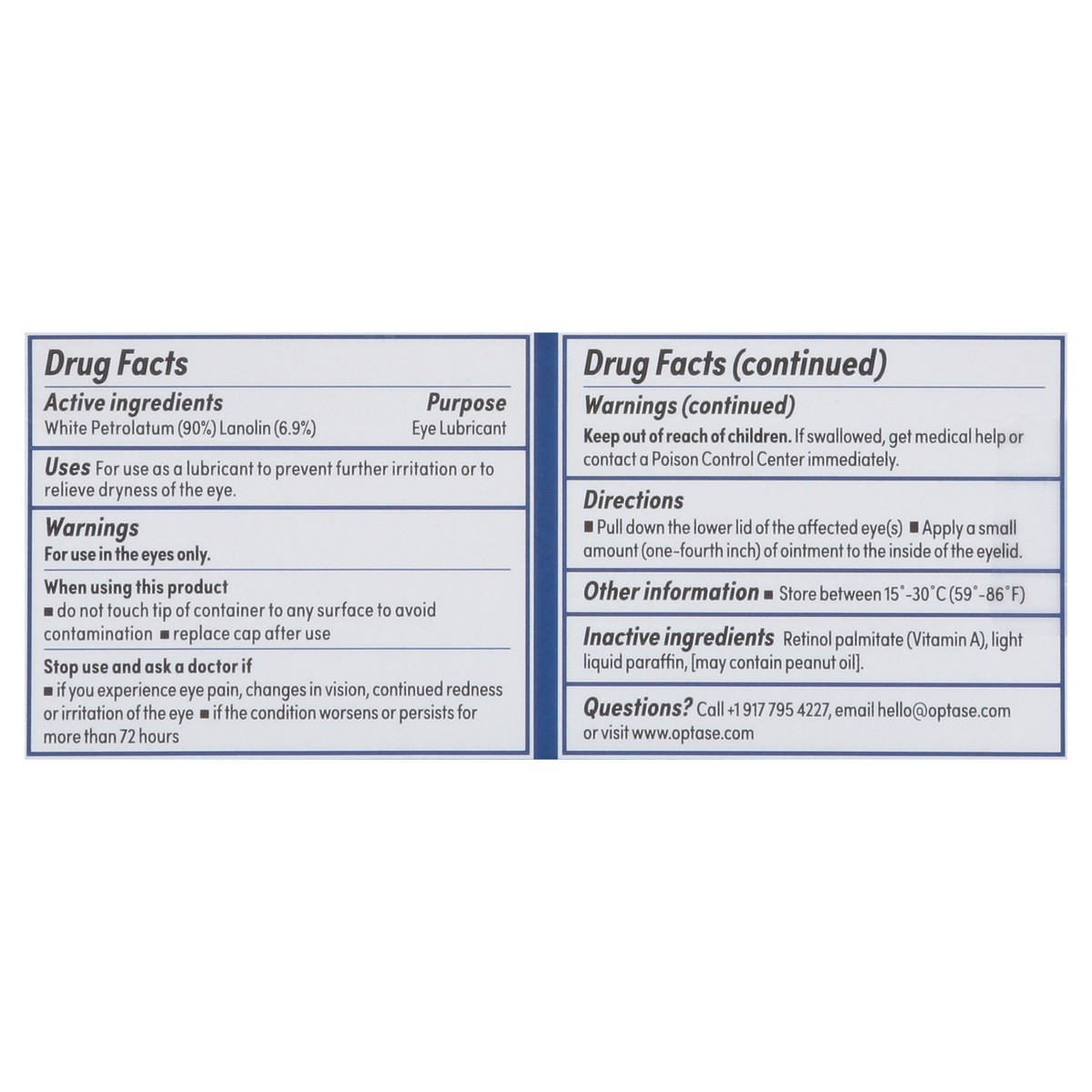 slide 2 of 14, Optase Hylonight Eye Ointment 0.18 fl oz, 0.18 fl oz