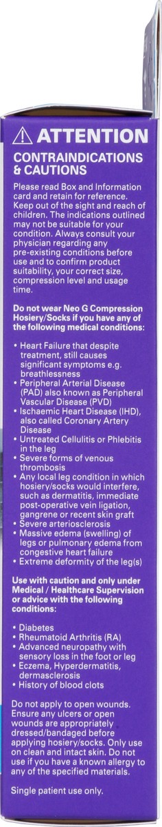 slide 7 of 9, Neo G Black Energizing Moderate Active Socks Size XL 1 ea, 1 ct